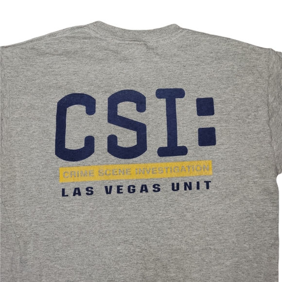 CSI Las Vegas Tee T Shirt sz M - Picture 3 of 3